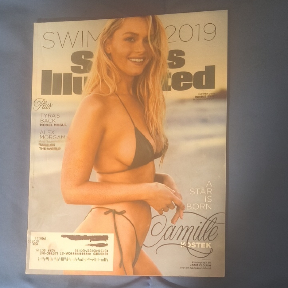Sports Illustrated Swimsuit Magazine With Camille Kostek From 2019